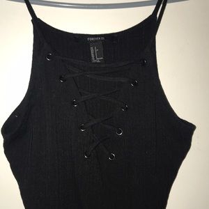 black bodysuit